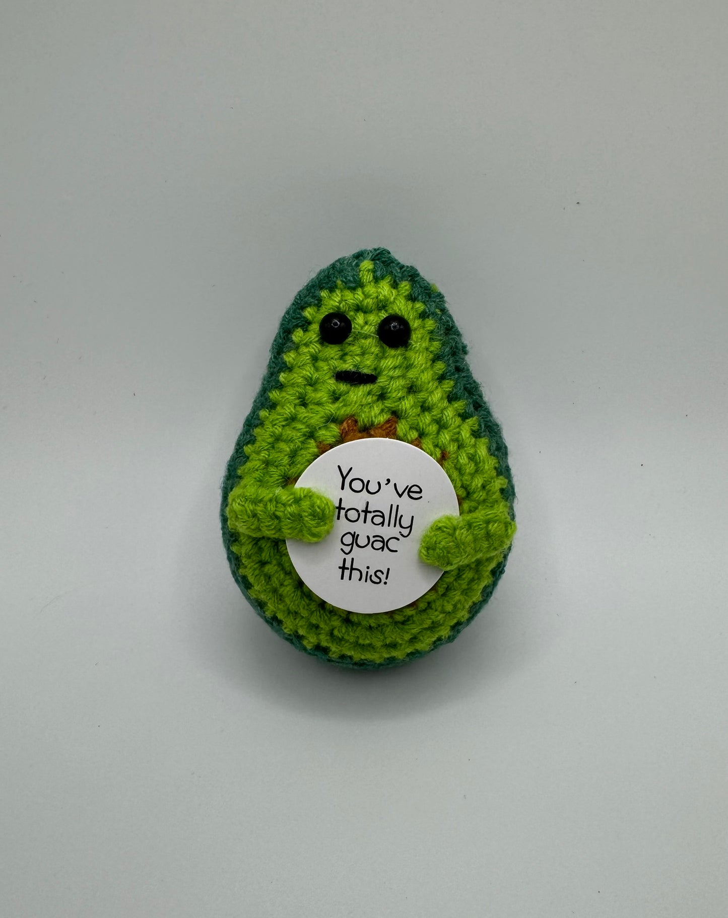 Handmade Crochet Avocado Gift