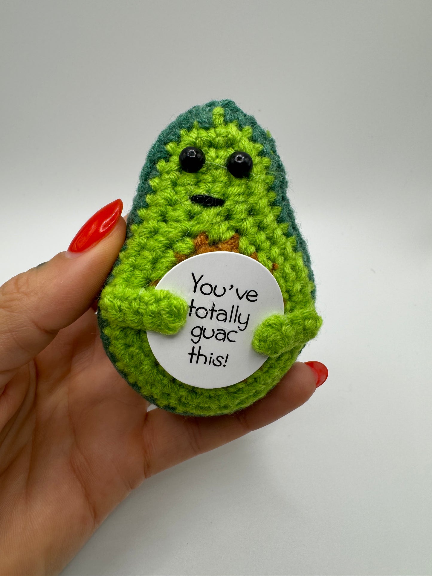 Handmade Crochet Avocado Gift