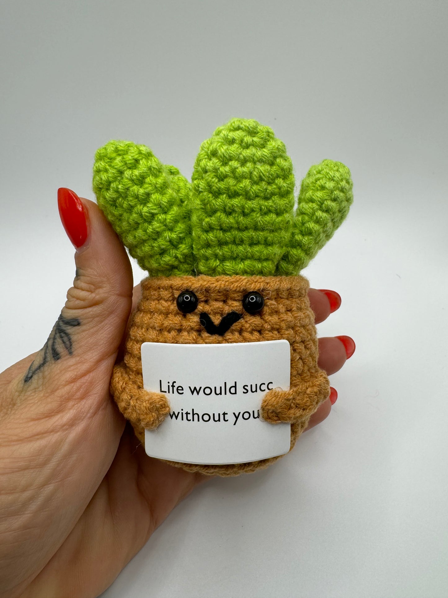 Handmade Crochet Succulent